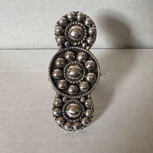 Sterling Silver Adjustable Crawler Statement Ring Krush Kandy Boutique